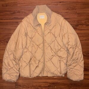 Vintage 70s Braetan puffer quilted jacket